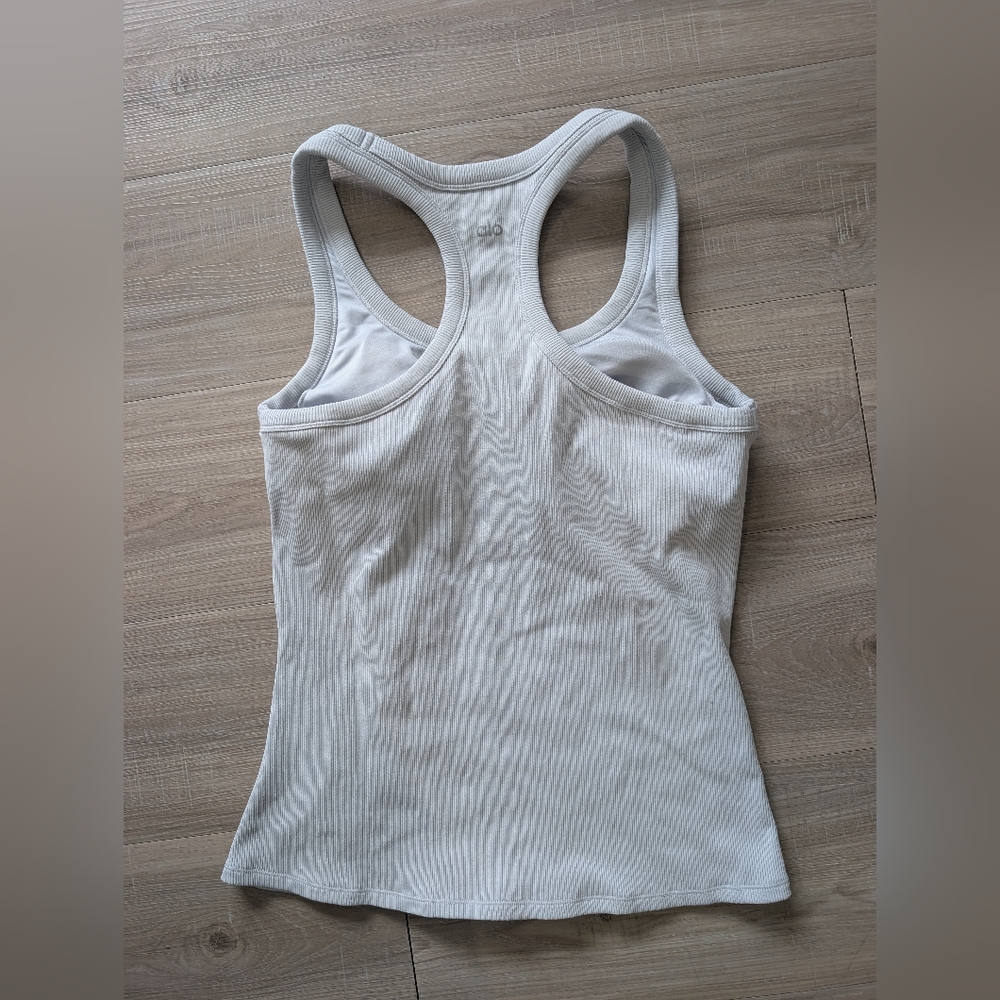 ALO Ribbed Tank Top - Picture 2 of 5